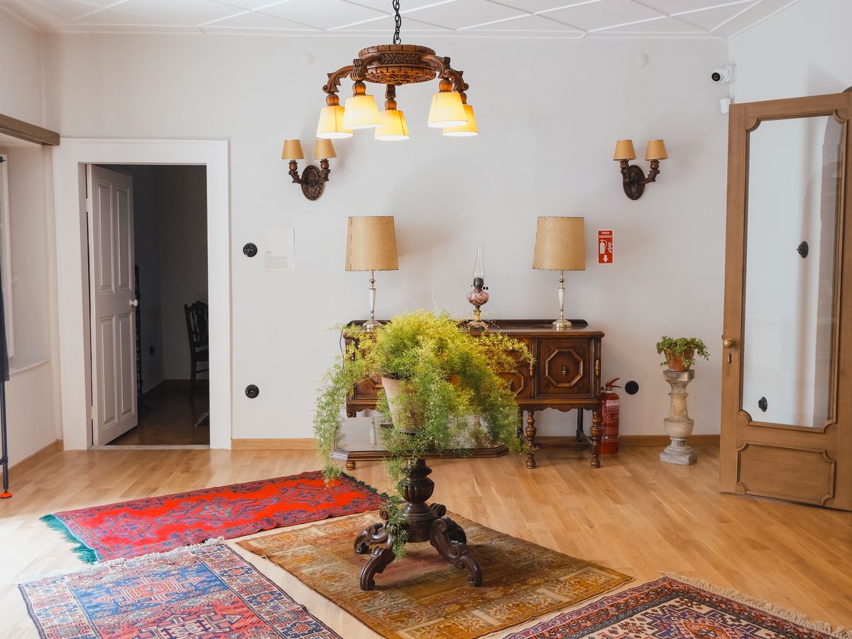 Farklı dokularda salon halıları